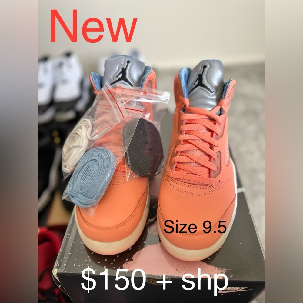 Air Jordan 5 / DJ Khaled Men's Shoes Crimson Bliss / Size 9.5